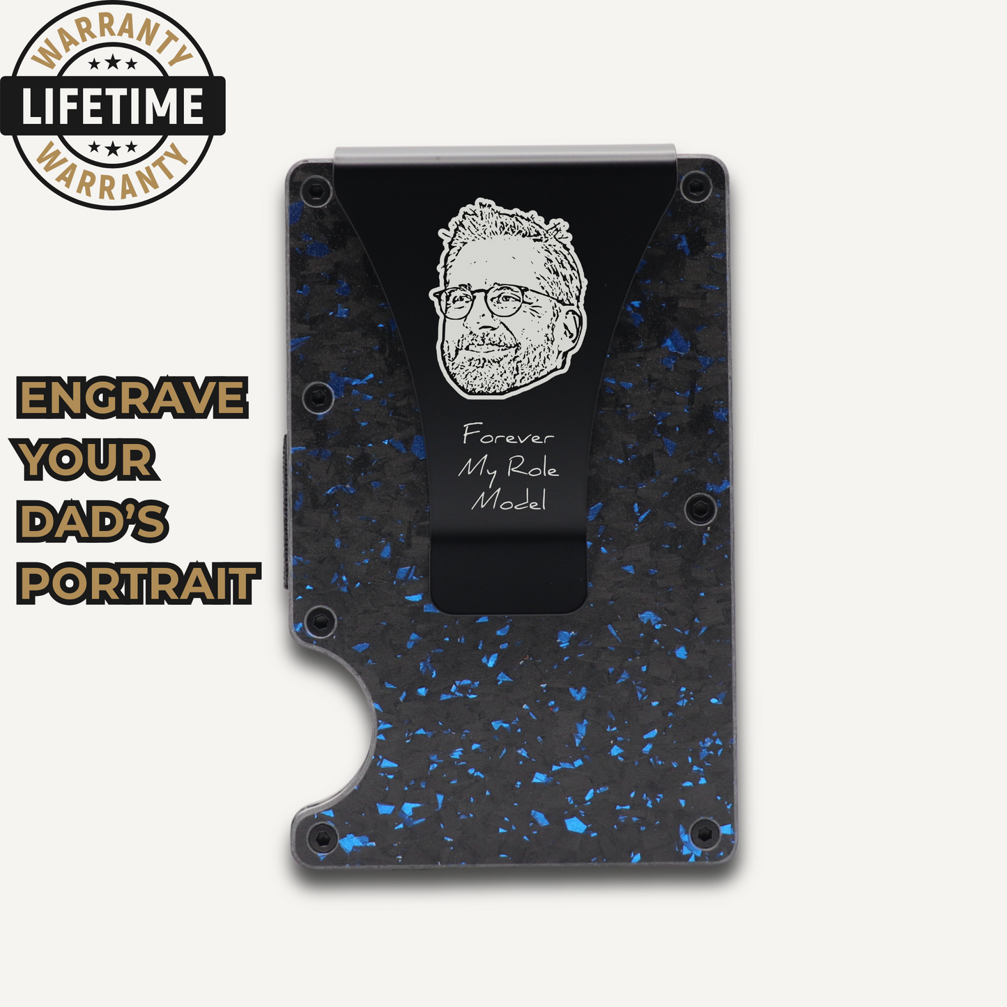 Pacific Blue | Forged Carbon